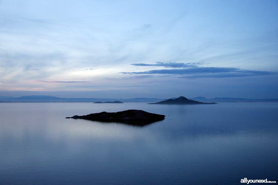 Atardecer en el Mar Menor. Cala del Pino