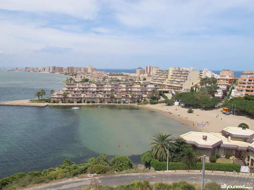 Cala del Pino. Playas de La Manga del Mar Menor