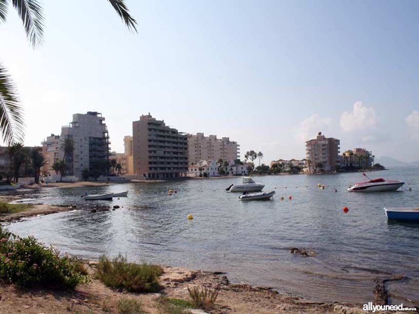 Playa Antillas.Playas de La Manga del Mar Menor