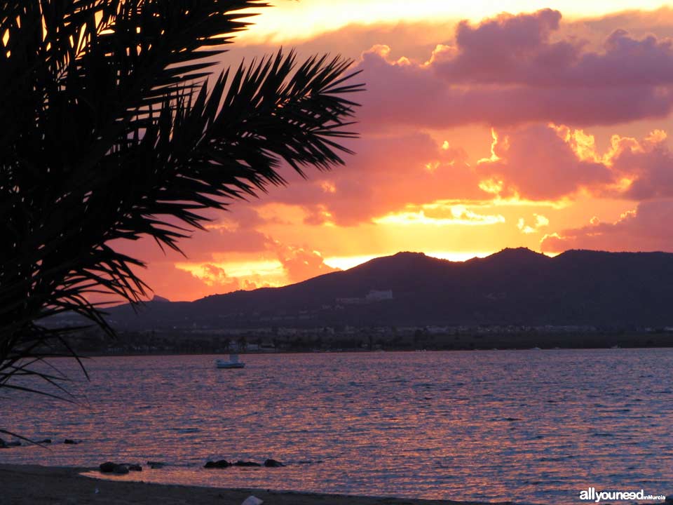 Playa de los Alemanes. Mar Menor