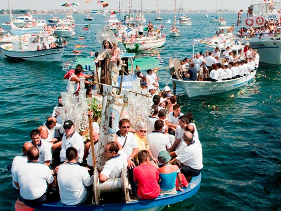 Fiestas de la Virgen del Carmen. Romería 