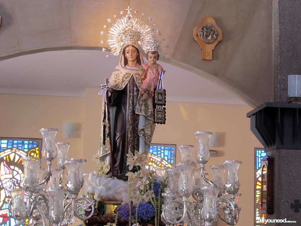 Virgen del Carmen. Lo Pagán 
