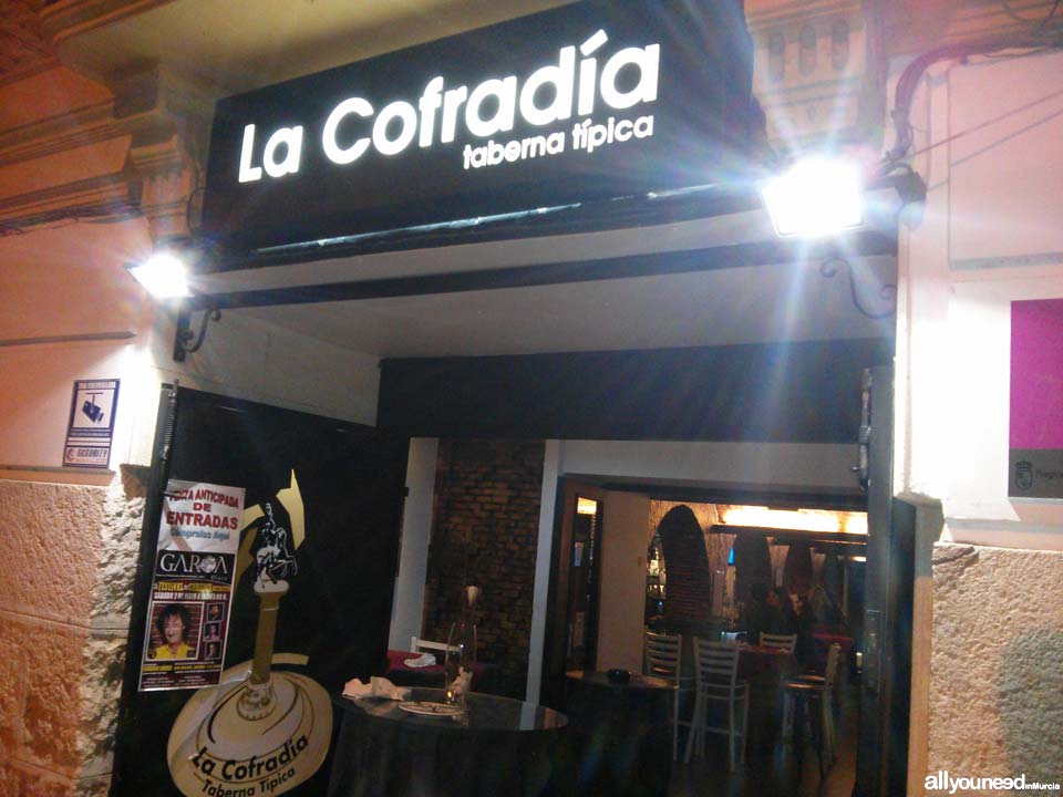 Restaurante la Cofradía en Lorca. Taberna típica