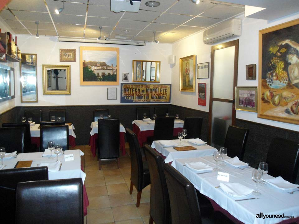 Restaurante Taberna San Mateo in Lorca -Murcia-. Spain