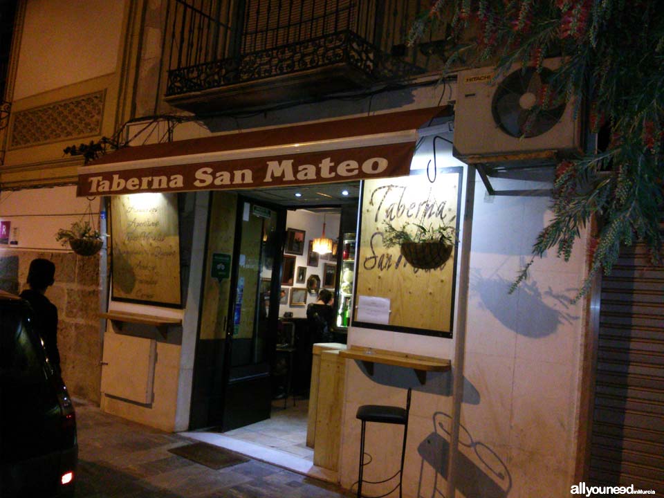 Restaurante Taberna San Mateo in Lorca -Murcia-. Spain