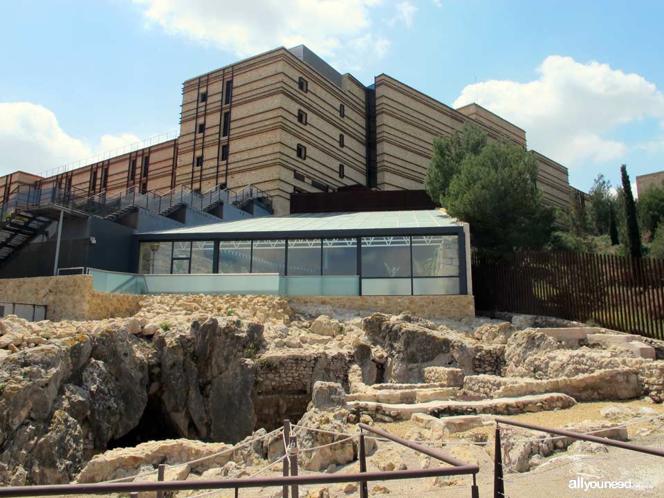 Castle of Lorca. Sun Fortress. Parador of Lorca