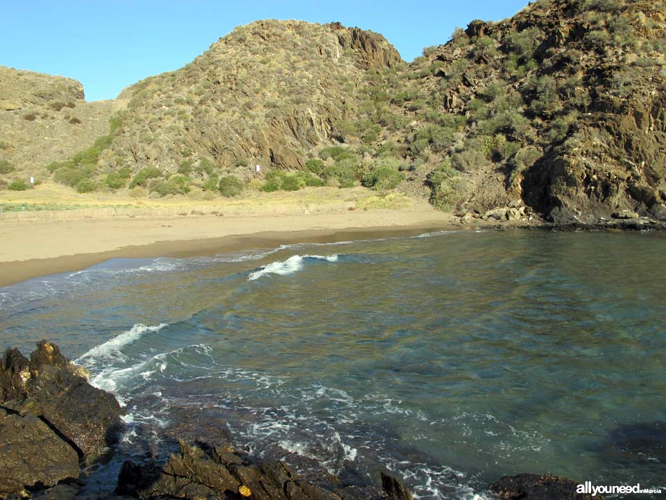 Baño de las mujeres Beach. Beaches in Lorca