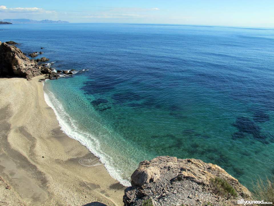 Junquera Beach. Beaches in Lorca