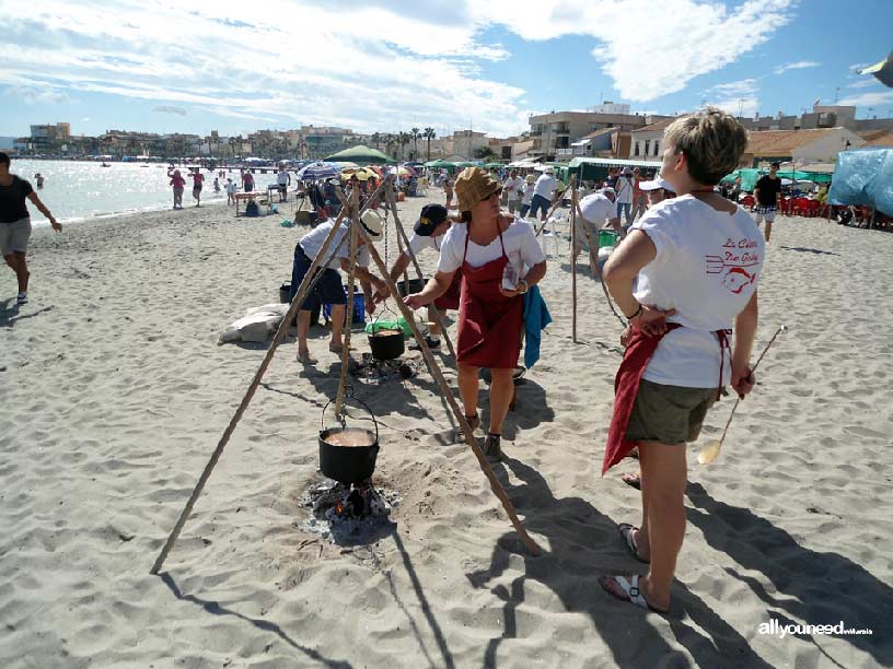 Fiestas de Octubre en los Alcázares. Día del Caldero 