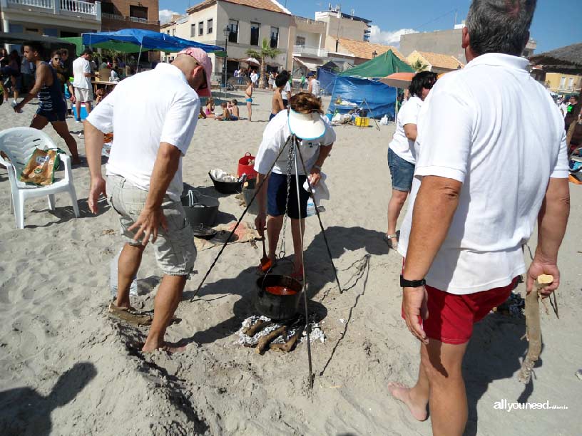 Fiestas de Octubre en los Alcázares. Día del Caldero 