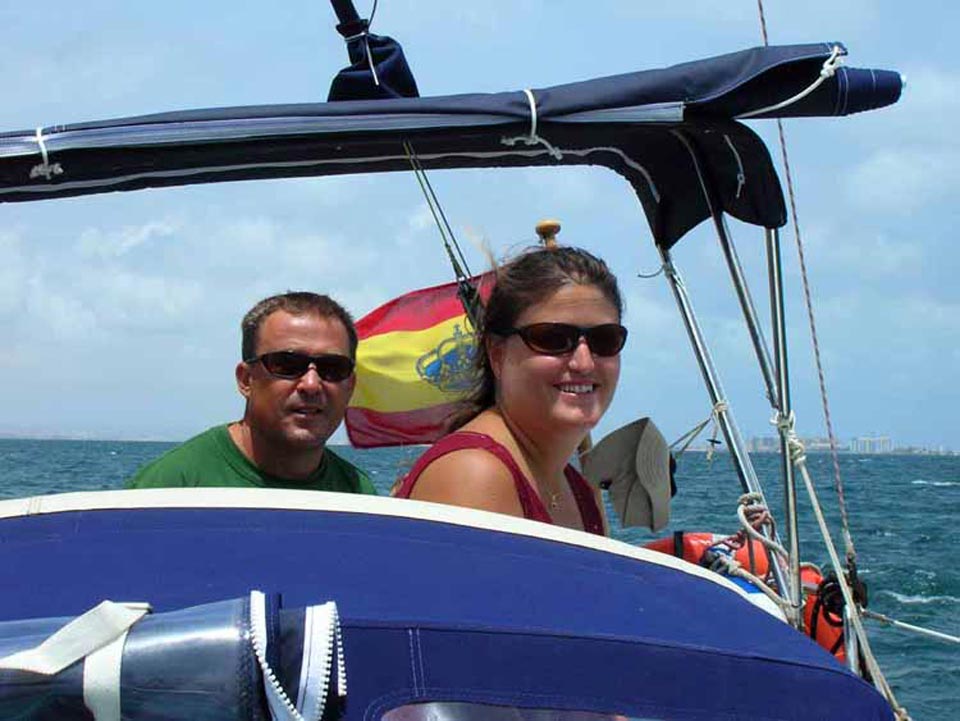 Virazon Charter. Paseos en barco por el Mar Menor. Los Patrones