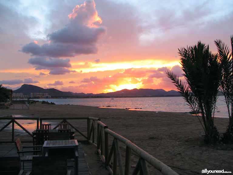 Mar Menor. Playa de los Alemanes. La Manga