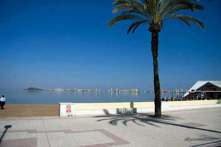 Mar Menor. Playa Honda