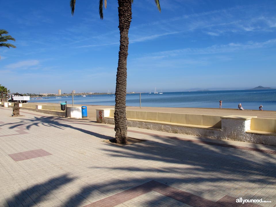 Playas del Mar Menor. Playa Honda