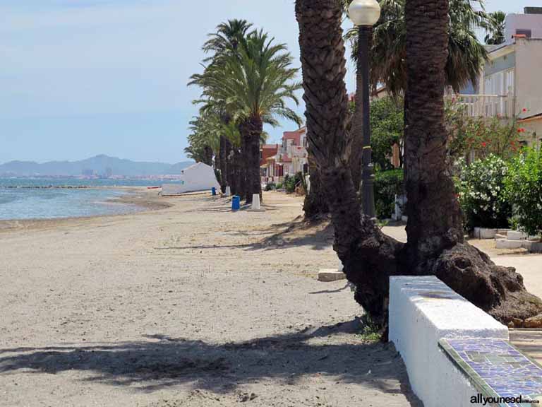 Playa Los Urrutias. Playas del Mar Menor