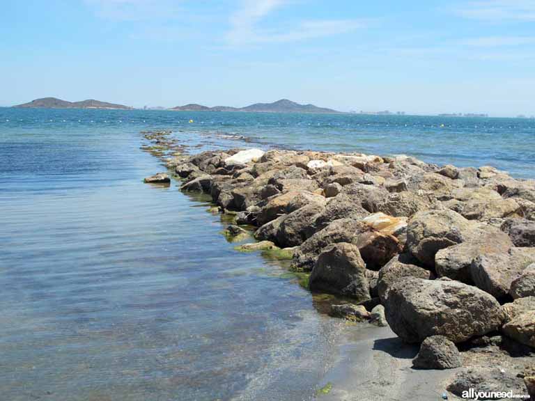 Playa Los Urrutias. Playas del Mar Menor