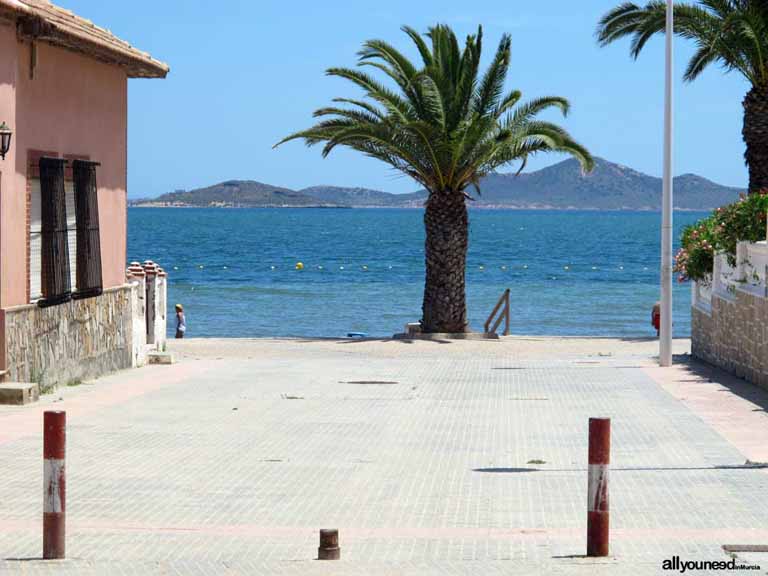 Playa Los Urrutias. Playas del Mar Menor