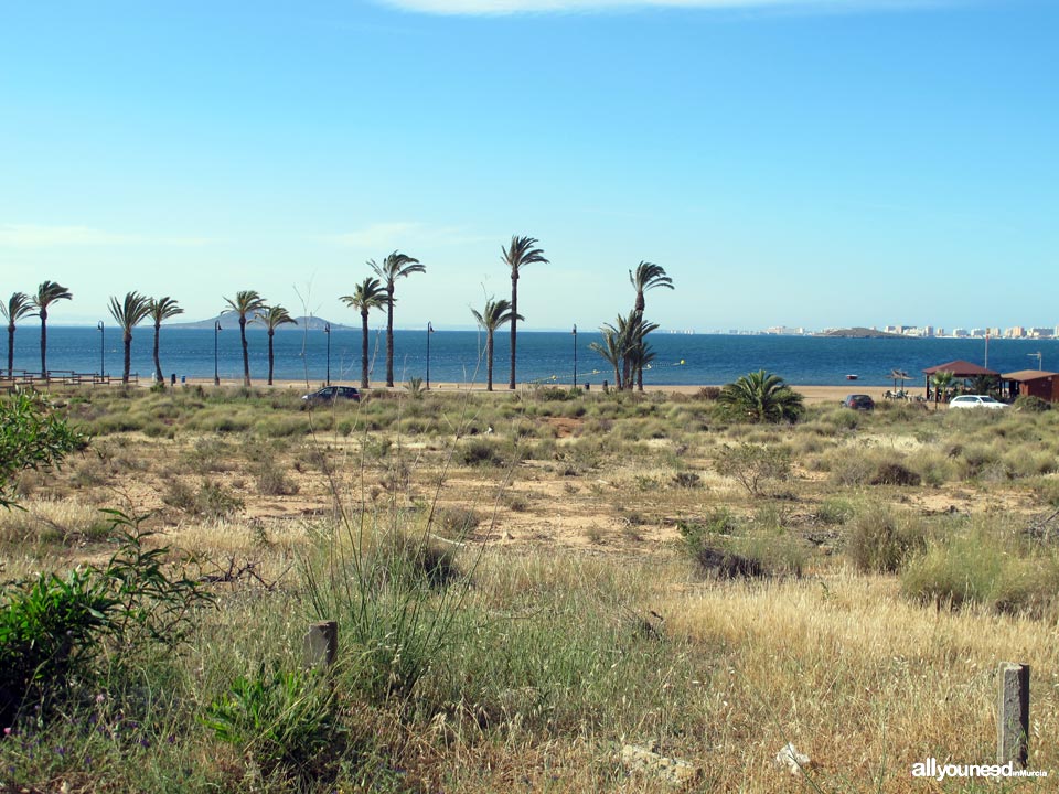 Playas del Mar Menor. Mar de Cristal