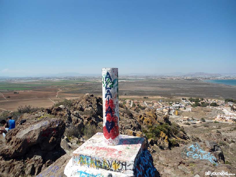 Senda Cabezo del Carmolí en los Urrutias. Cima Cabezo Carmolí 