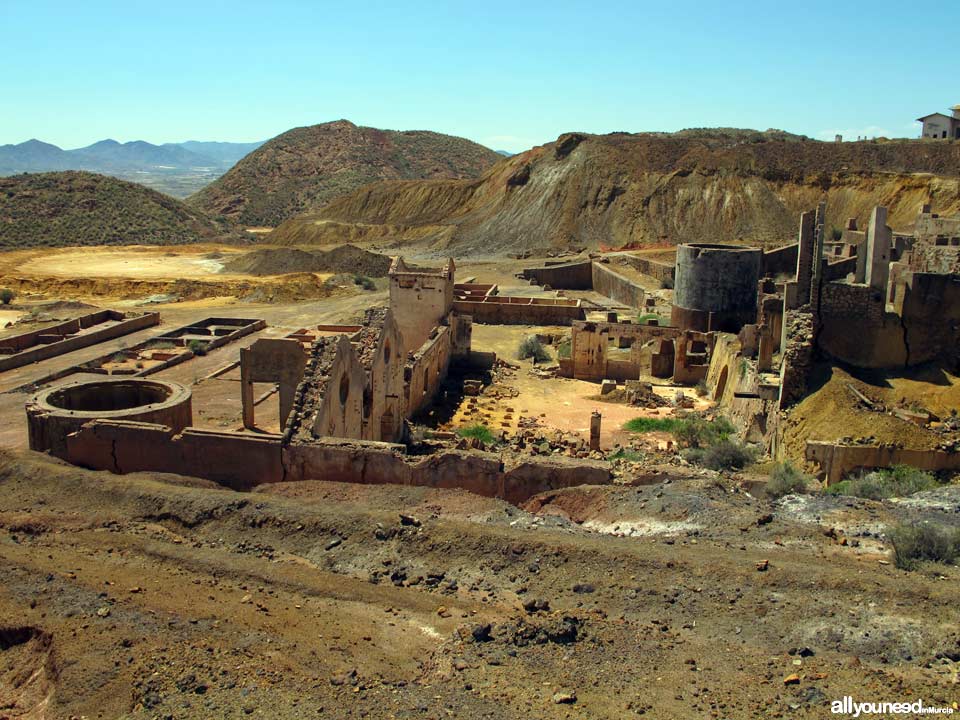 Turismo Murcia. Una Región sin complejos. Paisaje minero en Mazarrón