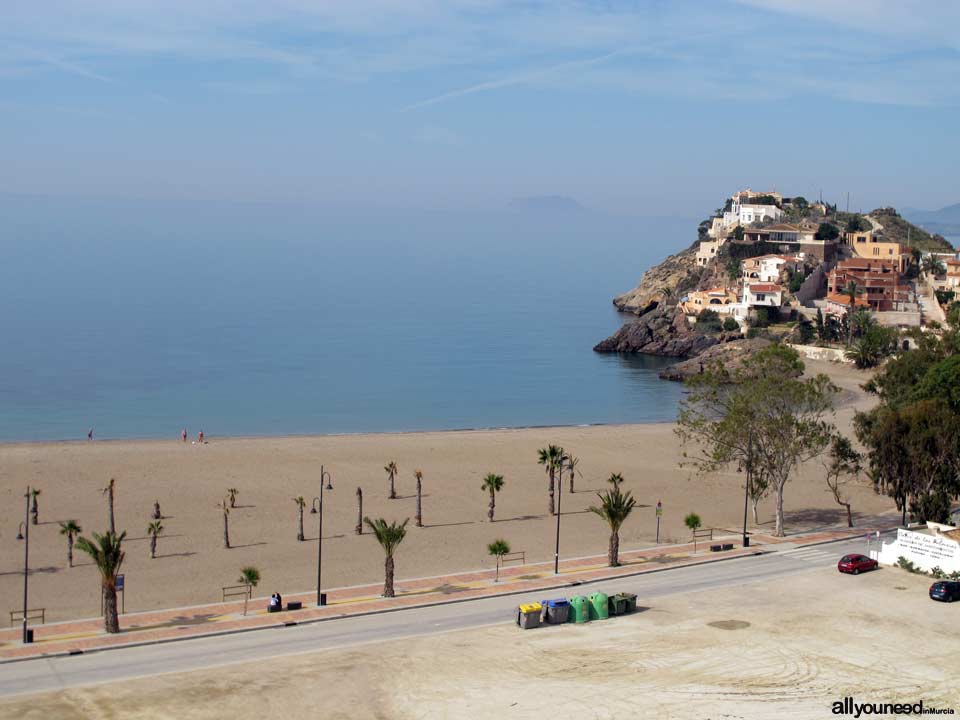 Playas de Mazarrón. Playa de Bolnuevo