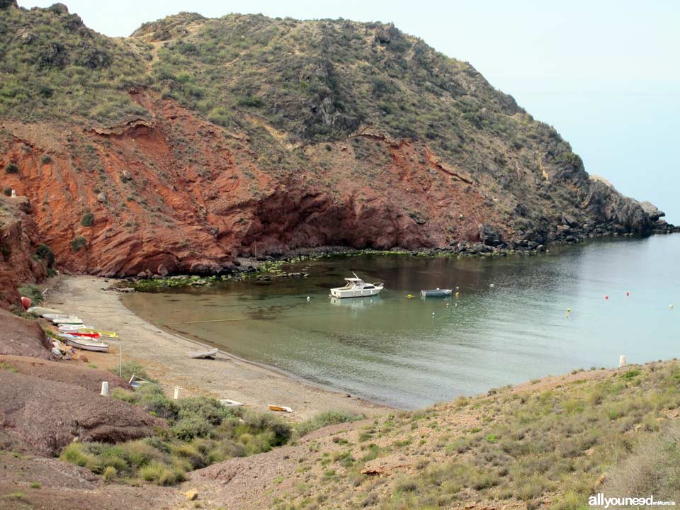 Beaches in Mazarrón. Rincón Beach