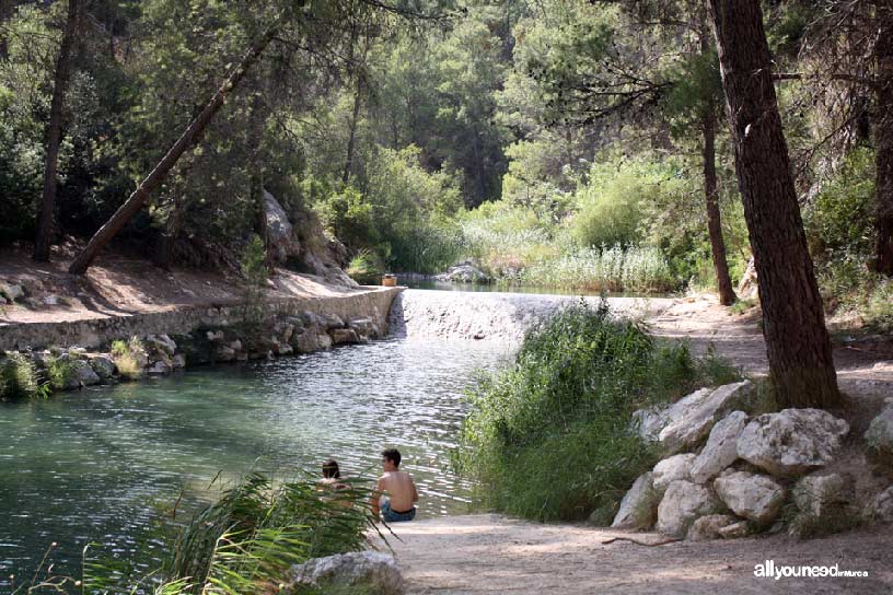 Camping La Puerta en Moratalla. Río Alhárabe