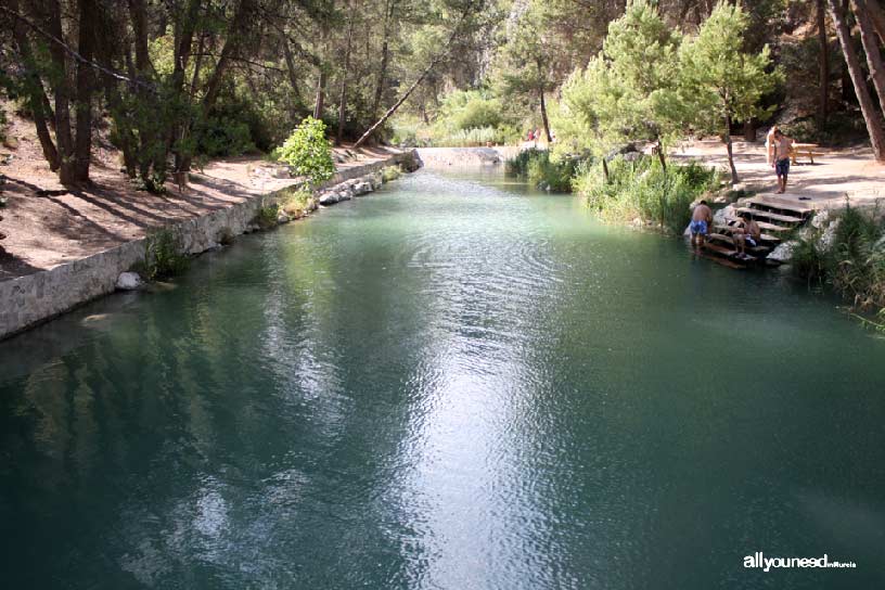 Camping La Puerta en Moratalla. Río Alhárabe