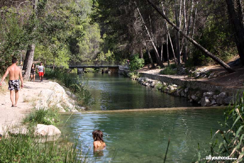 Camping La Puerta en Moratalla. Río Alhárabe