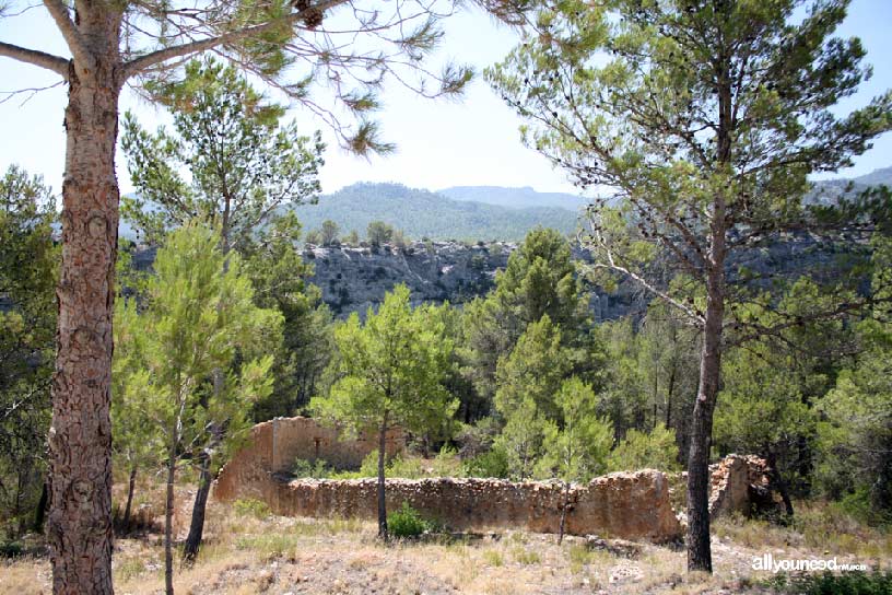 Estrecho de la Puerta y Baños de Somogil en Moratalla