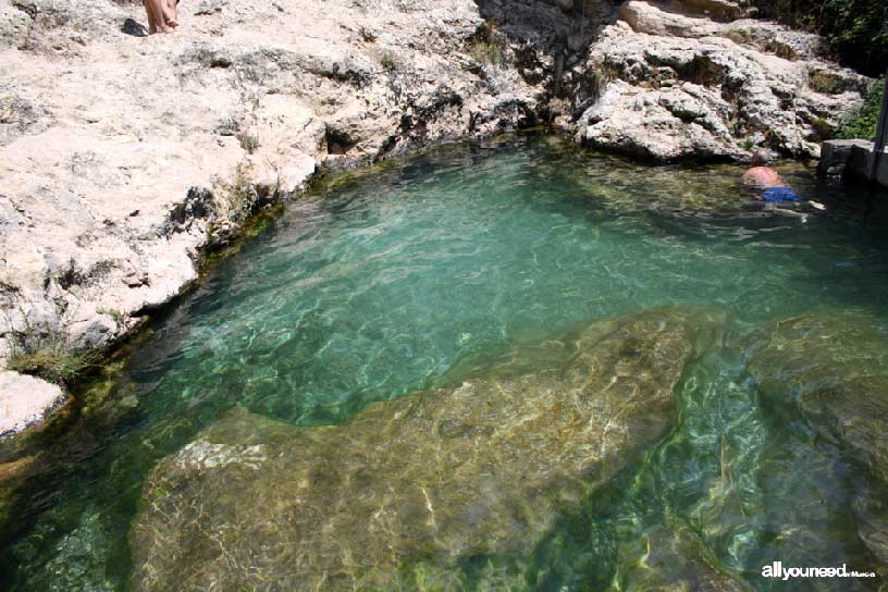 Estrecho de la Puerta y Baños de Somogil en Moratalla