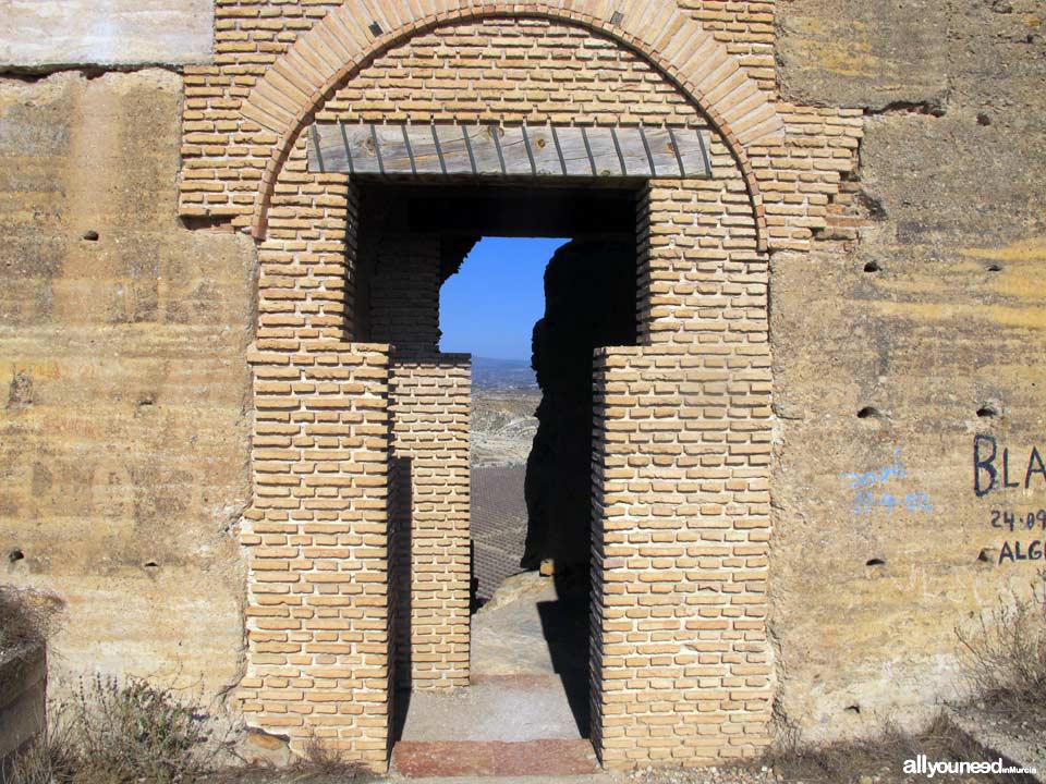 Alcalá Castle in Mula. Murcia