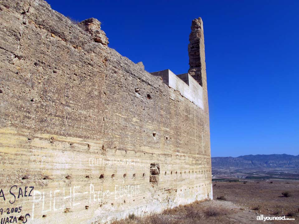 Alcalá Castle in Mula. Murcia