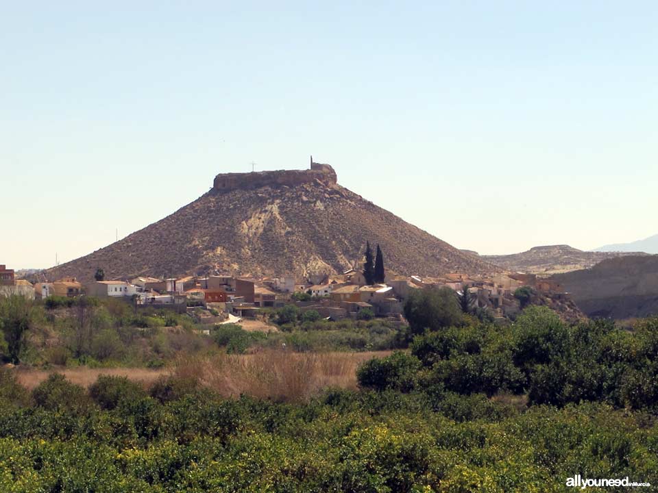 Alcalá Castle in Mula