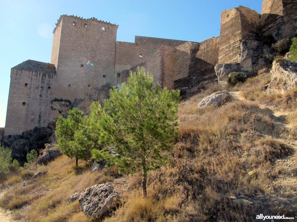 Vélez Castle. Mula in Murcia. Castles of Spain