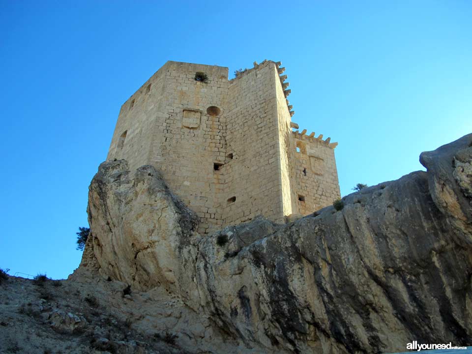 Vélez Castle. Mula in Murcia. Castles of Spain
