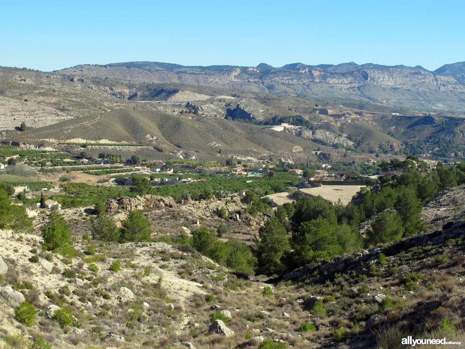 Vélez Castle. Panoramic views from the castle