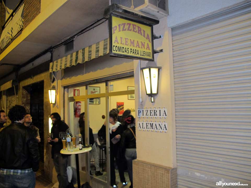 Pizzeria Alemana en Murcia. Riquísimas pizzas artesanas