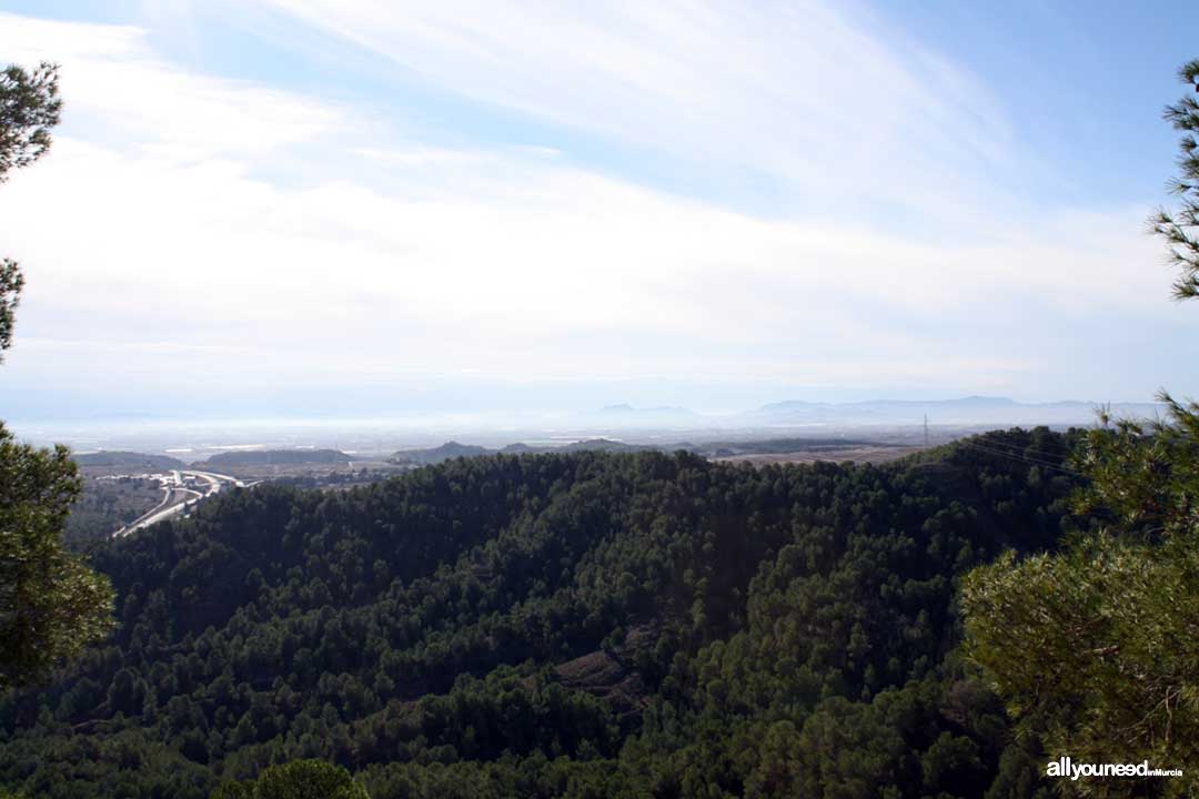 Portazgo Castle Route. Panoramic view