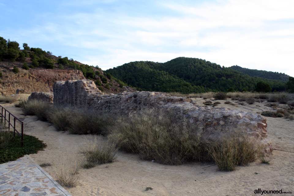 Castillo del Portazgo. Parte baja. Puerto de la Cadena. | Castillos de Murcia