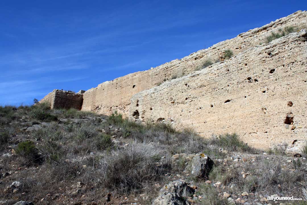 Castillo de la Asomada. Puerto de la Cadena. | Castillos de Murcia