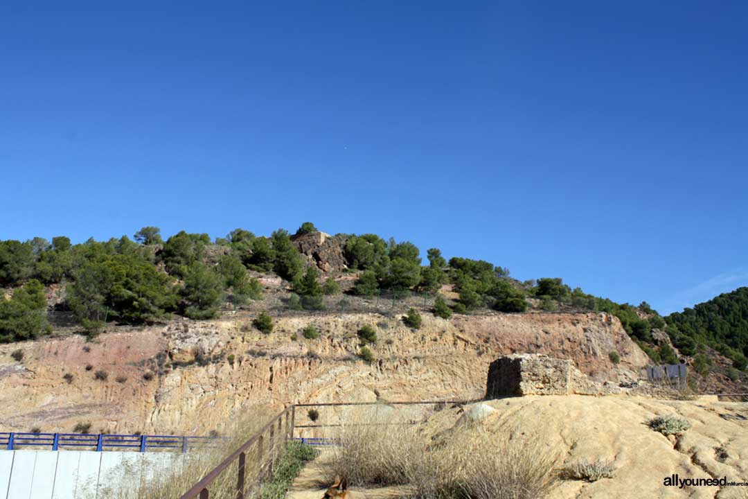 Castillo del Portazgo. Parte baja. Puerto de la Cadena. | Castillos de Murcia