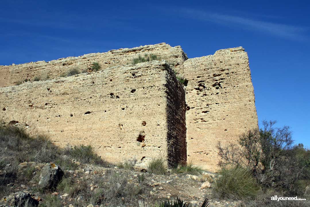 Castillo de la Asomada. Puerto de la Cadena. | Castillos de Murcia