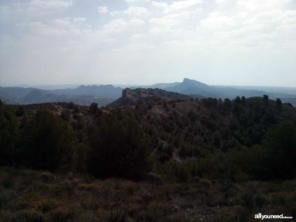 Ruta La Muralla de King Kong. Senderismo en Murcia