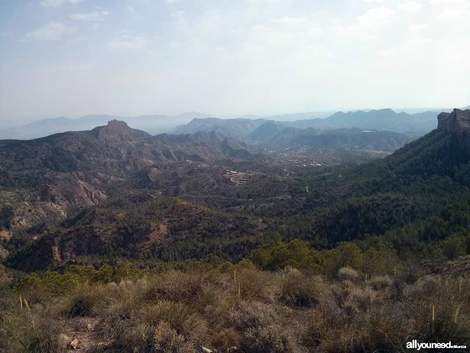 Ruta La Muralla de King Kong. Senderismo en Murcia