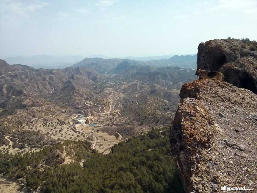 Ruta La Muralla de King Kong. Senderismo en Murcia