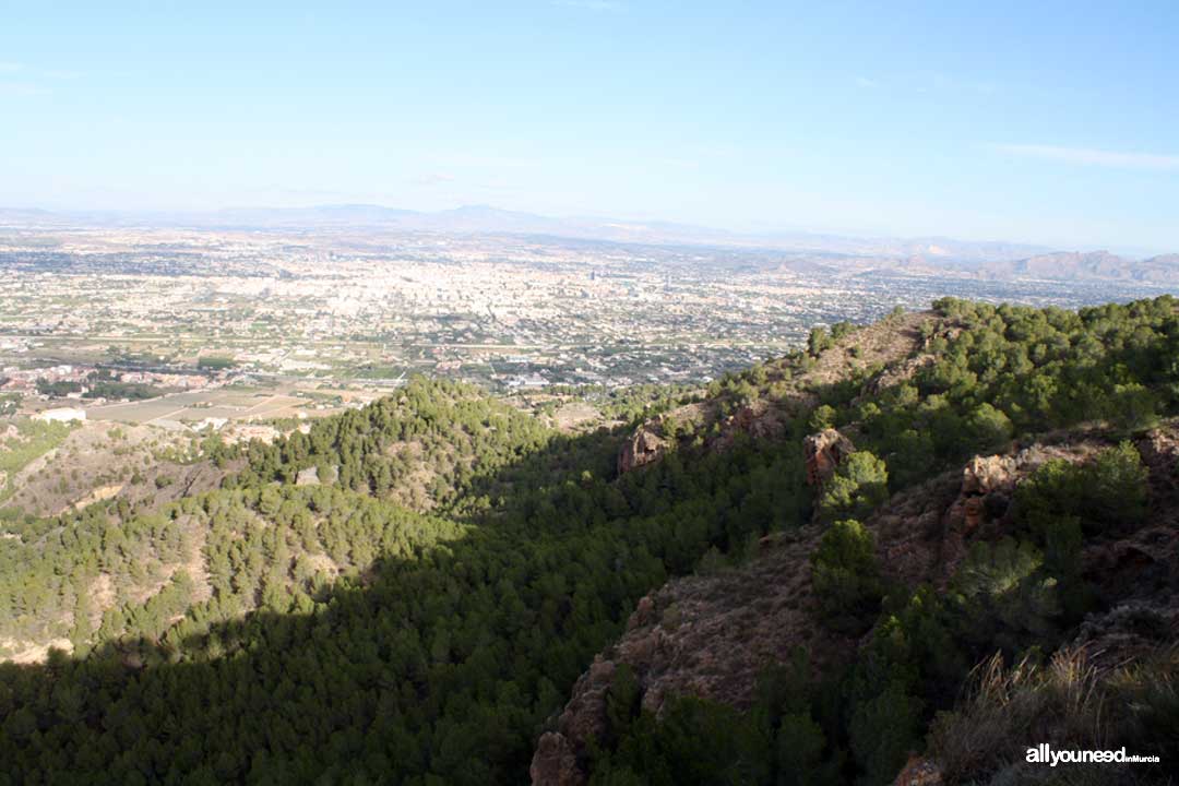 Panorámicas de Murcia. Mirador de la Naveta