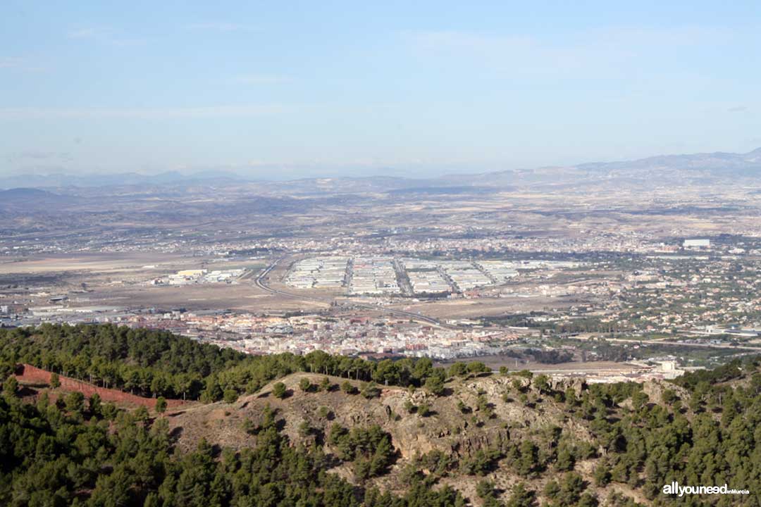 Panorámicas de Murcia. Mirador de la Naveta