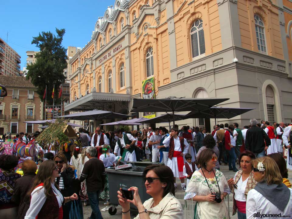 Bando de la Huerta. Fiestas de Primavera de Murcia. Desfile