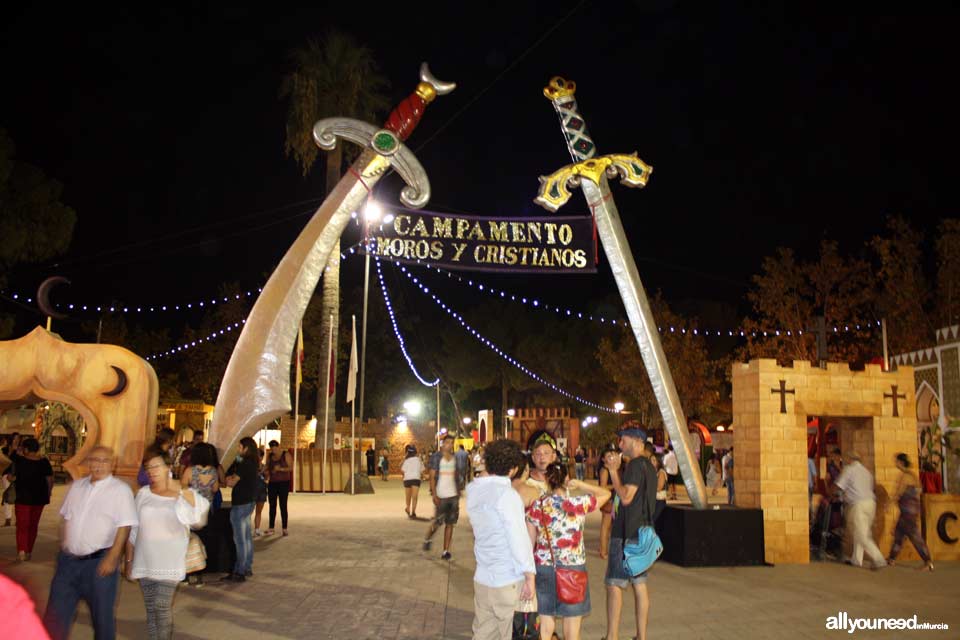 Feria de Septiembre en Murcia. Fiesta de Moros y Cristianos